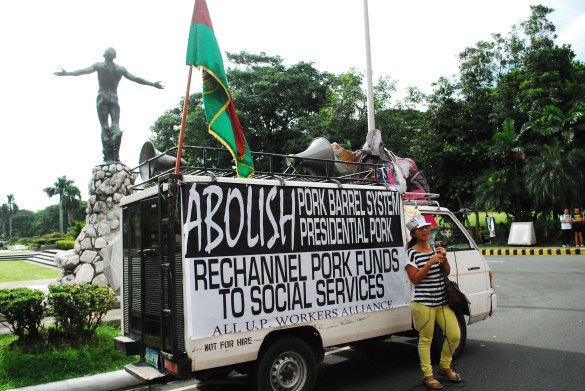 Anti Pork Barrel Rally – University of the Philippines (Diliman) September 11, 2013