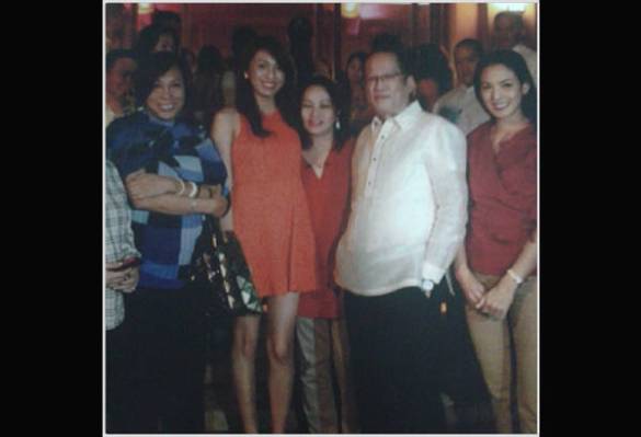 Napoles family members with P-Noy photo series