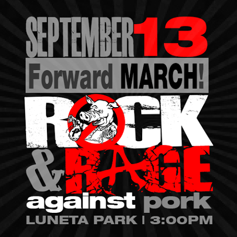 Luneta. September 13, 2013. Prosecute PLUNDER Pigs!!!