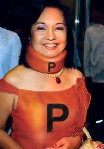 Former President Gloria Macapagal Arroyo, now on hospital arrest.