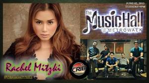 Team Rachel Mitzki with Crib Band on June 2, 2015 (Tuesday), 9pm onwards at the Music Hall, Metrowalk. Ortigas Pasig City