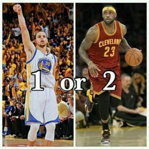 2015 NBA Finals - Curry (Golden State) versus James (Cleveland)
