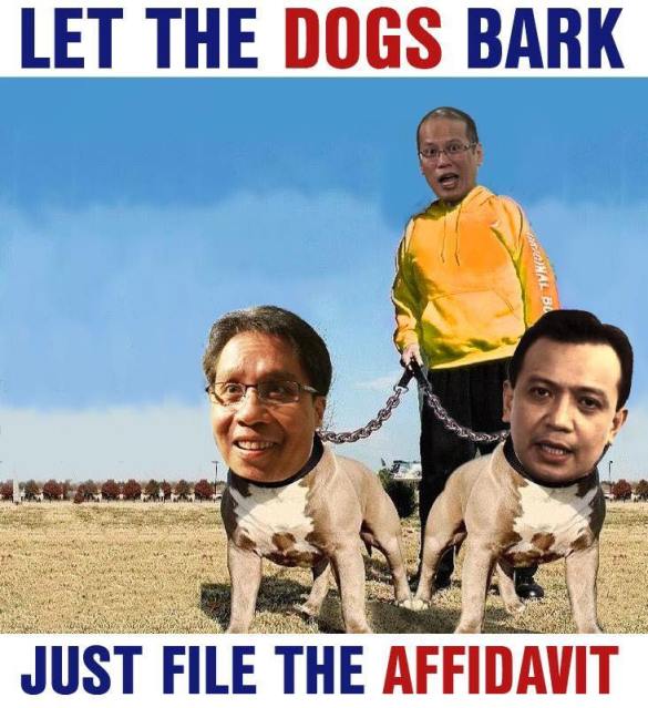 mar trillanes dogs