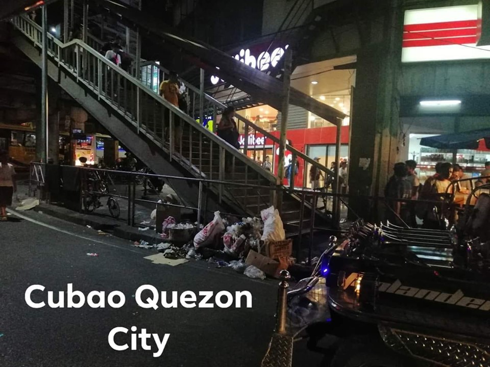 QC cubao basura